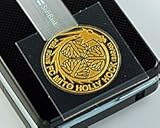 Jリーグ加盟チーム サッカーエンブレム 金蒔絵シール 水戸ホーリーホック