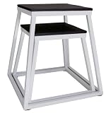 Plyometric Platform Box Set- 18", 24" White