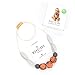 Marotaro 'Windsor' Silicone Teething Necklace, 4-in-1 Chewiness Levels