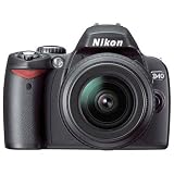 Nikon D40 6.1MP Digital SLR Camera Kit with 18-135mm f/3.5-5.6G ED-IF AF-S DX Zoom-Nikkor Lens