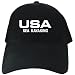 USA Sea Kayaking / ATHLETIC AMERICA Black Baseball Cap Unisex