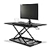 Pneumatic Height Adjustable Desktop - Black