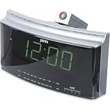 Product details for JWIN ELECTRONICS Projection Alarm Clock Radio with AM/FM JL725