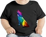 Wolf オーガニックベビーTシャツ 12 - 18 Months