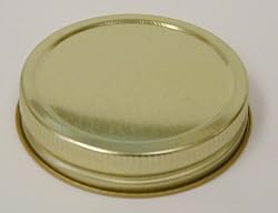 Gold Caps, One-Piece, Pack of 12