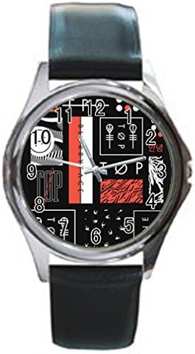 White wardrobe DIY twenty one pilots Unisex Round Metal Watch