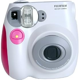 Fujifilm INSTAX MINI Film Camera (Pink Trim)