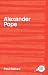 Books : Alexander Pope: A Sourcebook (Complete Critical Guide to English Literature)