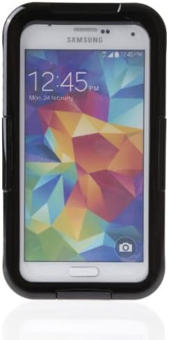 Digitalmedia01 Durable 8-meter Waterproof Shockproof Protective Case Cover for Samsung Galaxy S5-Retaial Packing (Black)