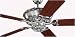 Montecarlo Ceiling Fans Aberdeen Model 5AB52EP in English Pewter. Indoor fan.