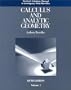 Student Solutions Manual, Volume 2, to accompany Calculus and Analytic Geometry