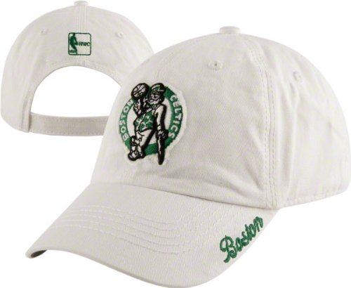 Boston Celtics Women's '47 Brand White Winnie Relaxed Fit Adjustable Hat