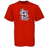 St Louis Cardinals Red Youth Applique T-shirt