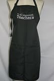 Black Embroidered Apron It all starts with Teachers