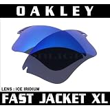 オークリー サングラス用 交換レンズ FAST JACKET XL：ファストジャケット ICE IRIDIUM 43-462 並行輸入品 [ウェア＆シューズ]
