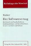 Der Softwarevertrag