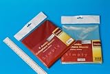 Review AGP  / Cellophane Sheets 100cm X 80cm 6/Pk - Clear (D94649)