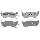 ACDelco 14D981C Advantage Rear Ceramic Disc Brake Pad Set by ACDelco