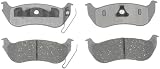 ACDelco 14D981C Advantage Rear Ceramic Disc Brake Pad Set