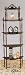 5 tier curio stand cherry or oak finish