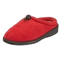 Tamarac by Slippers International Women's 17710-Fleece Clog Slipper, Berry, 8 M