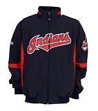Indians Majestic MLB Therma Base Premier Jacket - Men's