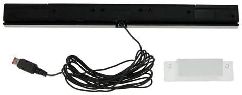 Wired Remote Sensor Bar Infrared Ray Inductor Compatible with Nintendo Wii Controller
