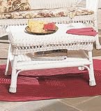 41M7Ef3WHQL. SL160  Wicker Coffee Table White
