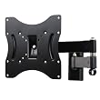 VideoSecu Articulating LCD LED TV Wall Mount Full Motion Tilt Swivel Mount Bracket for 22 to 37 Flat Screen with VESA 100 200 Mount Pattern 1XE