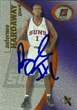 Anfernee Hardaway Autographed/Hand Signed Basketball Card (Phoenix Suns) 2001 Fleer EX #69