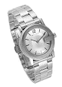 Gucci 101 G Round Steel Silver Dial Women's YA101506