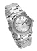 GUCCI Women's Silver-Tone G-Round Bracelet Watch #YA101506
