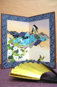 Cover image : 源氏絵巻屏風二つ折り(夕顔/心あてに)
