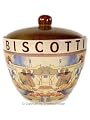 Large Italian Tuscan Biscotti Cookie Jar / Kitchen Decor