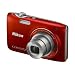 Nikon Coolpix S3100 Digitalkamera (14 Megapixel, 5-fach opt. Zoom, 6,7 cm (2,7 Zoll) Display, HD Video, bildstabilisiert) rot