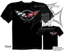 Size Medium, Chevy Corvette Badge Emblem, Muscle Car T Shirt, New, Ships within 24 hours