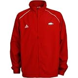 adidas Arkansas Razorbacks Cardinal Team Logo Full-zip Windbreaker Jacket