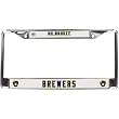 Milwaukee Brewers Chrome License Plate Frame