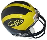 Desmond Howard signed Michigan Wolverines Replica Mini Helmet