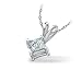 1/5 Carat Princess Cut Pendant