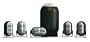 Altec Lansing XA3051 5.1 Speakers (6-Speaker, Black & Silver)