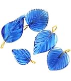 Leaf Bead Mix - 25gr/Cobalt