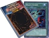 Review Deckboosters  / Yu Gi Oh : DB2-EN084 Unlimited Edition Heavy Storm Super Rare Card - ( Dark Beginning 2 YuGiOh Single Card )