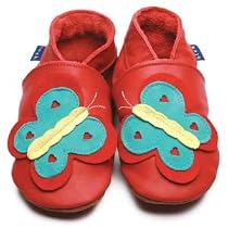 Retro Butterfly - Baby Shoes