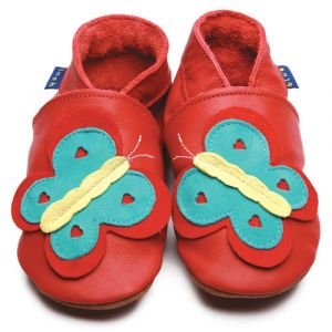 Retro Butterfly - Baby Shoes