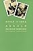 Style and Idea: Selected Writings