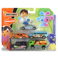 Matchbox TV Heroes 5-Pack: Nick Jr. Assorted Characters by Mattel