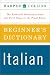 Book HarperCollins Beginner's Italian Dictionary