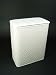 Jumbo Greek Key hamper White