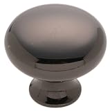 Amerock BP853-BN Anniversary 1-3/16-Inch Diameter Knob, Black Nickel